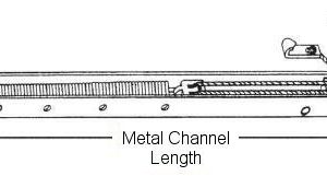 60 Series Channel Window Balances