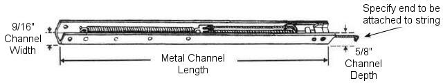 62 Series Channel Window Balances