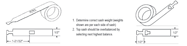 Constant Force Balances from Window-Balances.com