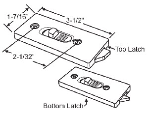 Tilt Latches and Tube Window Balances